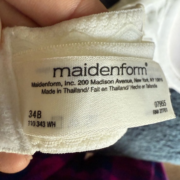 34B white strapless bra padded - Picture 3 of 4